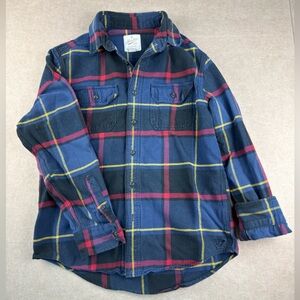 American Eagle Heritage Flannel Shirt Mens‎ Plaid Classic Fit Long Sleeve Medium